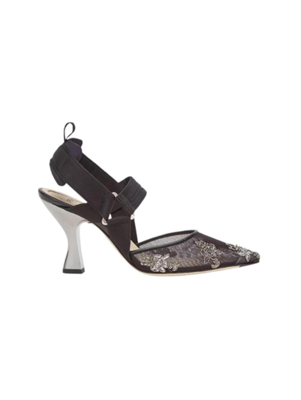 Fendi Colibri Slingback Pump(PLEASE REQUEST YOUR SIZE BEFORE PURCHASING)
